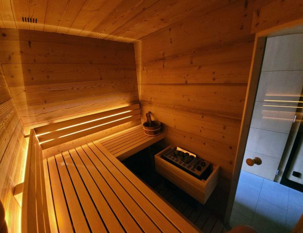 Le sauna du chalet Milien